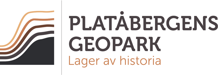 Platåbergens Geopark Logotyp Retina