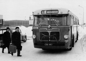 Personalbussen vid Ranstadsverket