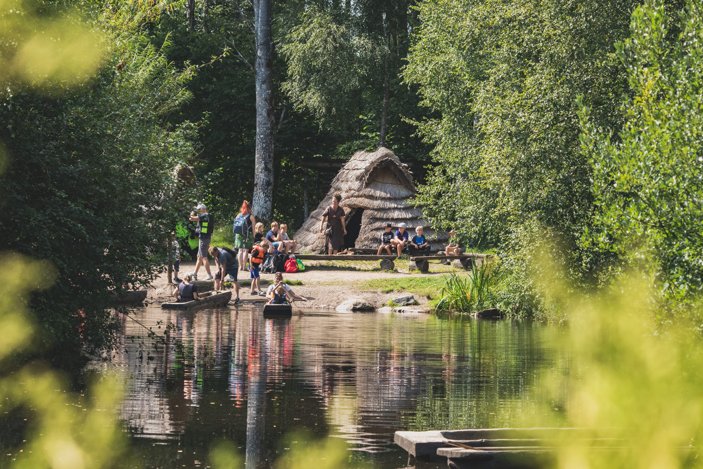 14. Ekehagens forntidsby | Platåbergens Geopark